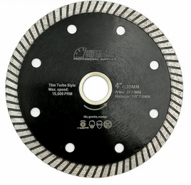 4" Diamond Super-Thin Turbo Blades 1pc Dia 100-250mm