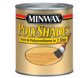 Minwax Polyshades Stain & Poly in 1 Step Honey Pine Gloss 8 Fl Oz