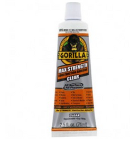 GORILLA GLUE 105045 2.5 OZ CONSTRUCTION ADHESIVE CLEAR MAX