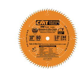 CMT 10" x 80 Tooth ITK Saw Blade