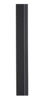 DEFARIA IRON SATIN BLACK  BALUSTER  PLAIN SQUARE ENDS 1/2 SQUARE HALLOW HEIGTH 44''