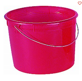 Leaktite 1044480 5Qt Red Ringfree Pail