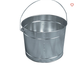 Leaktite 1044442 5Qt Metal Pail w/ Handle