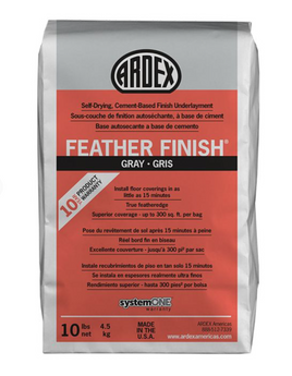 Ardex Feather Finish Self-Drying Cement-Based Finish Underlayment, 10 lb. Bag