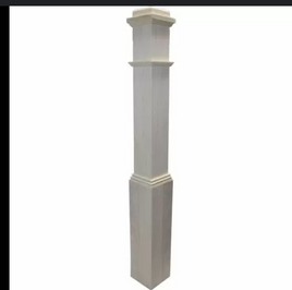 4091P   6-1/4 X 55" Polp  Box  Newel Post