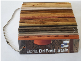 Bona DriFast Stain Color Fan Deck