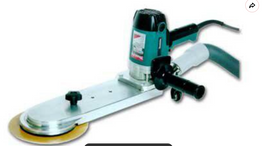 Makita DRE13 Floor Sanding Radiator Toekick Edger 5" and 7" pad with 13" Nose