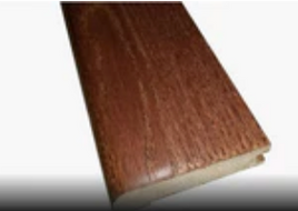 3/4 x 3-1/4 Mullican Stairnose Prefinished Worm Oak  6.5 Feet