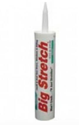 SASHCO BIG STRETCH 10016 10.5 OZ WHITE 100% ACRYLIC LATEX CAULK WINDOW & DOOR