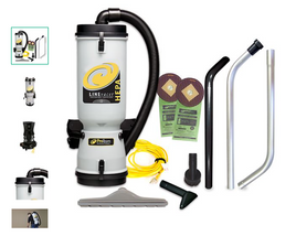 LineVacer HEPA 10 qt. Backpack Vacuum w/ Remediation Tool Kit