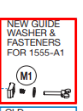 Crain Tools No. 1555-M1 NEW Guide Washer & Fast. Set (8)