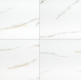 ARIA BIANCO  24 X 24 POLISHED TILE 4pcs/box. 160pcs/crate.  16sqft/box