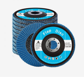 VEVOR Flap Discs 4-1/2" x 7/8" Sanding Disc for Angle Grinder 40 Grit 10 Packs