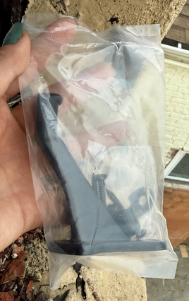 3012 Matte Black Wall Rail Mounting Bracket