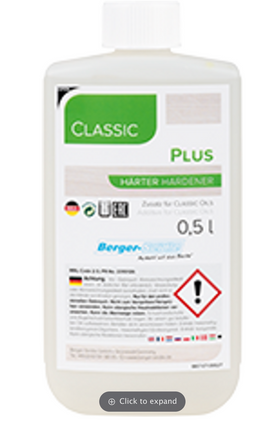 Classic Plus - Classic Oil hardener for 5L Cans
