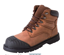 Upper: Cowhide Leather Outsole: Goodyear Rubber Midsole: Kevlar Plate Toe: EN Standard Steel Toe Safety Standard: S3