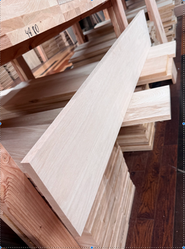 3/4 X 8-1/4 X 42" Riser Red Oak Unfinished