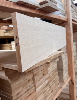 3/4 X 8-1/4 X 36" Riser Red Oak Unfinished