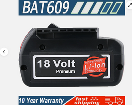 1-6PACK For BOSCH BAT609 18V CORE 18 Volt High Performance Battery BAT618 Li-ionZ