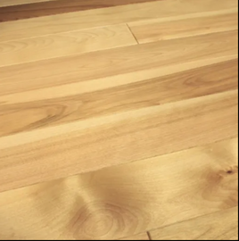 HAWA SOLID PRE-FINISHED BIRCH NATURAL COLOR 3/4in x 4-3/4in x RL 22.73 sf/ctn, 44 ctns/pal, 968 ctns/22 pallets/40'FCL 65 Ibs per ctn