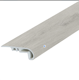 ￼ 94.49 x 2.17’’ x 0.71  Sky Flooring  Stair nose Rustic Grey