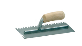 10-1/2" 1/16 x 1/16 x 1/\16  PROFESSIONAL TROWEL