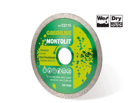 4" GREEN LINE BASIC CONTINUOUS RIM BLADE