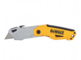 DEWALT DWHT10261 FOLDING RETRACTABLE AUTO-LOAD KNIFE PUSH BUTTON BLADE CHANGE