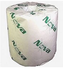 NOVA 4131 2-PLY BATH TISSUE (96 ROLLS PER CASE)