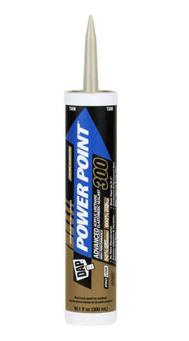 DAP 18937 10oz Tan Power Point 300 Acrylic Urethane Elastomeric Sealant