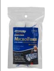 ArroWorthy 4-MFR2JCT/P 4" x 1/4" Nap Microfiber Jumbo Cage Roller Covers (2pk)