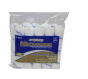 ArroWorthy 4-MFR3CK 4" x 3/8" Nap Microfiber Mini Roller Covers (10pk)