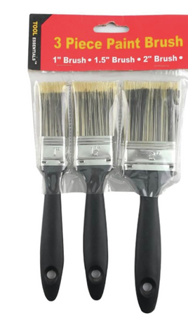 3PC All Purpose Paint Brush Set