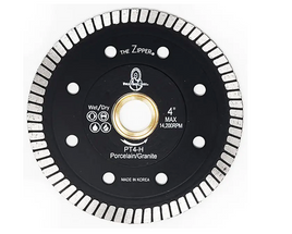 4″ Zipper® Pro Porcelain Blade (Black)