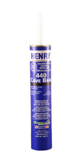 Henry 440 30 oz. Cove Base Adhesive