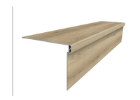 1.7 x  11.8 x 48 Sky Flooring Classic  Vinyl Stair Tread fiji
