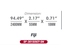 2.17 x 0.17 x 94.49 Sky Flooring Stair Nose  Fiji