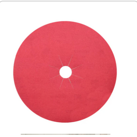 Norton Abrasives Red Heat Coarse 60 -Grit Disc Sandpaper 6-in W x 6-in L