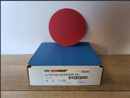 5'' Redheat Dia Norgrip 60 Grit