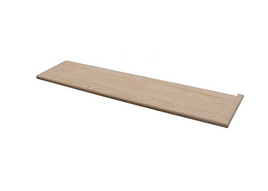 1-1/16x11-1/2x 36" Stair Tread White Oak Bullnose only Rigth Side Round