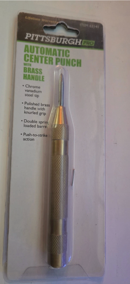 Pittsburgh Automatic Center Punch