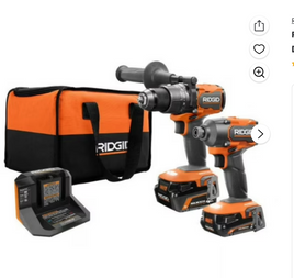 Ridgid 18V Cordless 2-Too Combo Kit