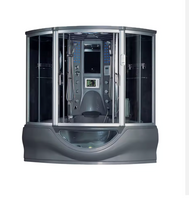 BALISI Sanitary Ware Bathroom Luxury Cabin with whirlpool Bathtub Dual People Steam Room for Sale