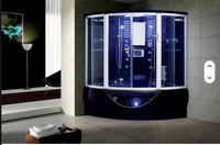 BALISI Sanitary Ware Bathroom Luxury Cabin with whirlpool Bathtub Dual People Steam Room for Sale
