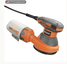 5 in. Ridgid Random Orbit Sander