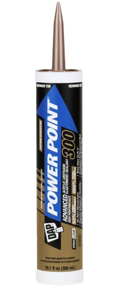 DAP 18938 10oz Limestone Power Point 300 Acrylic Urethane Elastomeric Sealant