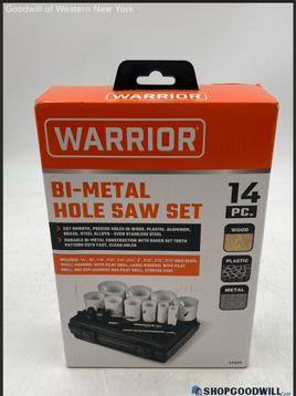 Warrior Bi-metal Hole Saw Set