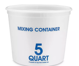 5 Qt Hdx All Purpose Mixing Contairner