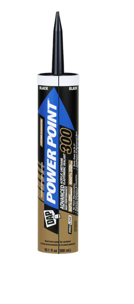DAP 18946 10oz Black Power Point 300 Acrylic Urethane Elastomeric Sealant