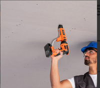 VEVOR Drywall Screw Gun Auto-Feed, 20V Max Collated Drywall Screwgun, 4200RPM Brushless Cordless Drywall Gun Kit with 2 Battery Packs, Charger, Belt Clip, Tool Bag, Screw Length and Depth Adjustable